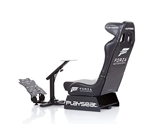 Playseat Evolution Pro Sim Racing Cockpit | Comfortable Racing Simulator Cockpit | Adjustable | Compatible with All Steering Wheels & Pedals on the Market | Supports PC & Console | Forza Motorsport