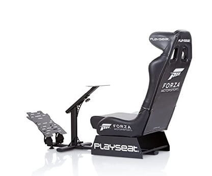 Playseat Evolution Pro Sim Racing Cockpit | Comfortable Racing Simulator Cockpit | Adjustable | Compatible with All Steering Wheels & Pedals on the Market | Supports PC & Console | Forza Motorsport