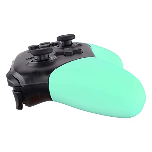 eXtremeRate Mint Green Replacement Handle Grips for Nintendo Switch Pro Controller, DIY Custom Hand Grip Shell for Nintendo Switch Pro - Controller NOT Included - color: Mint Green