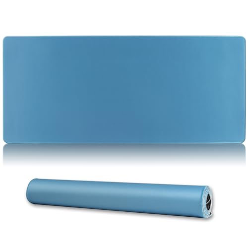 XXL Gaming Mouse Pad 35.4x15.7 Professional Large Mouse Pad & Computer Game Mouse Mat-90x40 Iceblueus - color: 90x40 Iceblueus, size: 35.4x15.7x0.1IN