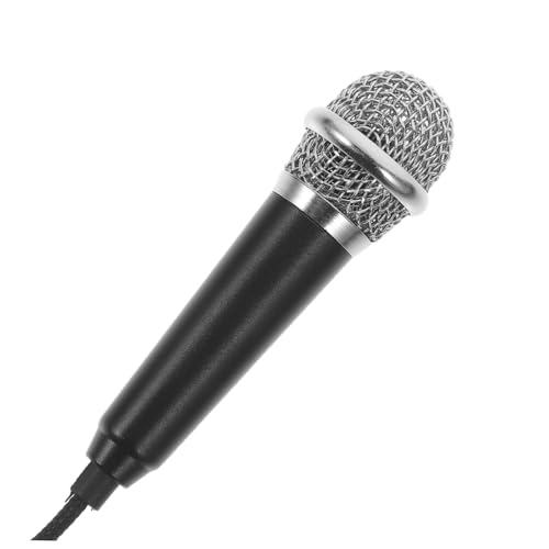 VICASKY 1set Portable Microphone Professional Tiny Mic for Karaoke Vlogging and Lightweight Design Easy to Carry for Smartphones and Laptops for Outdoor Use