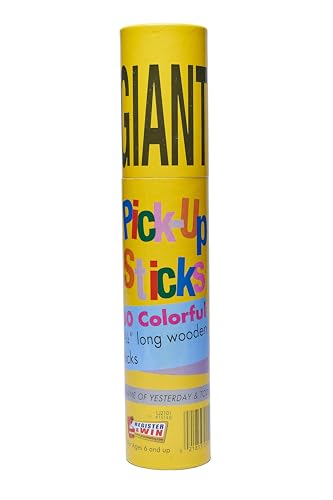 Pressman Giant Pick Up Sticks - color: Yellow