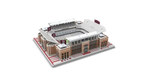 Pro Lion 3D Jigsaw Puzzle of Kyle Field Stadium Construction Building Kits - 178 Pieces| Texas A&M Aggies Football League Gifts for Boys, Adults, Men, Kids Aged 7+| Puzzles Games Kit for Creative Fan - style: Texas A&M Aggies