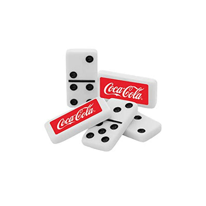 MasterPieces Tile Games - Coca-Cola Picture Dominoes 28 Piece Set - style: Picture Dominoes