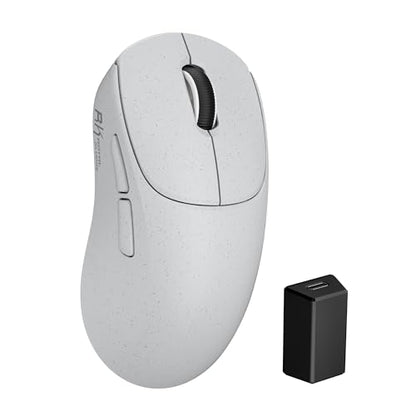 RK ROYAL KLUDGE MG5 8K Wireless Gaming Mouse, 42K DPI PAW3950 Sensor, 56g Lightweight Ergonomic Mouse, Dual 8000Hz Polling Rate, Tri-Mode 2.4G/BT/USB-C, Programmable Web Drive for PC Win/Mac - color: Mixed Color