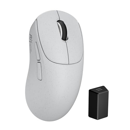 RK ROYAL KLUDGE MG5 8K Wireless Gaming Mouse 42000 DPI PAW3950 Sensor | 56g Lightweight Ergonomic Computer Mouse, Dual 8000Hz Polling Rate, 2.4GHz/BT/USB-C, Gaming Accessories for PC/Laptop/Mac - color: Mixed Color