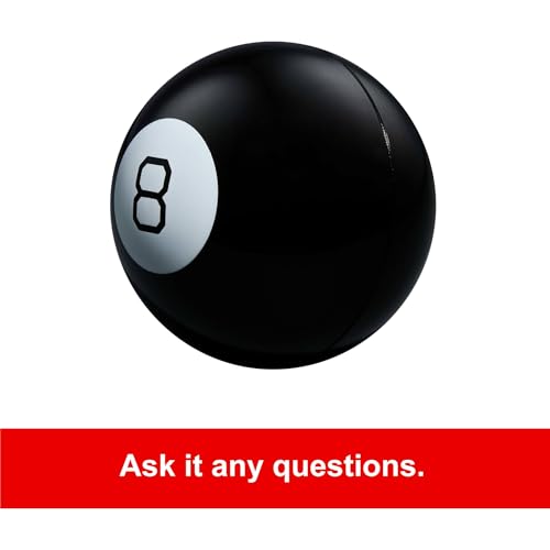 Mattel Games Magic 8 Ball Toys and Games, Original Fortune Teller Ball, Ask a Question and Turn Over For Answer - style: Standard