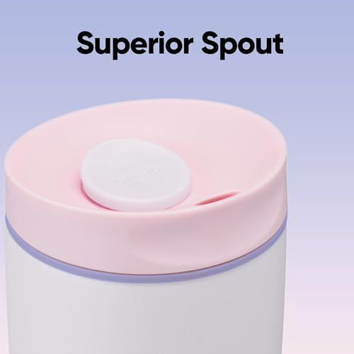 Owala SmoothSip Slider Insulated Travel Coffee Cup 20 oz Candy Coated - color: Candy Coated, size: 20 Ounces