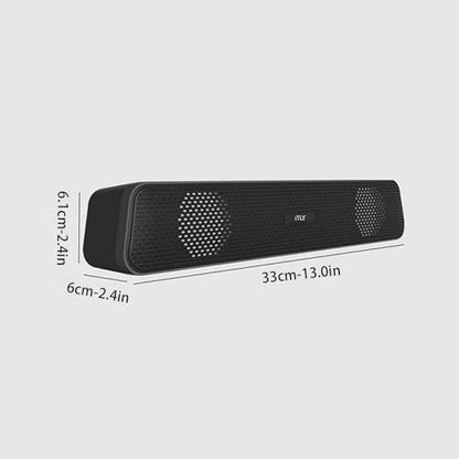 Wired Computer Speakers for Desktop Pc Laptop Gaming Speakers | Built-in Subwoofer, RGB Lighting, Noise Cancelling USB Speaker Sound Bar for Pc Computer Soundbar Sound Bars for Smart Tv