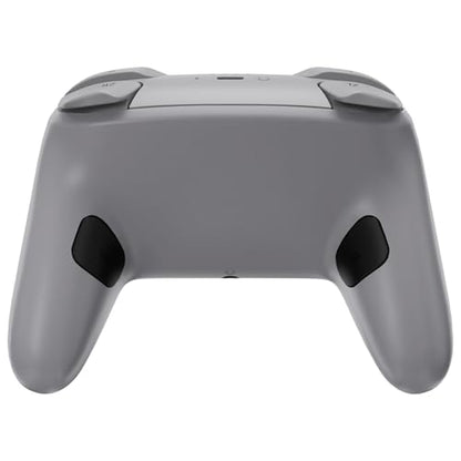 eXtremeRate Bottom Shell for Nintendo Switch 2 Pro, New Hope Gray | Custom DIY Rear Back Plate Housing Replacement Cover Case for Nintendo Switch 2 Pro Controller - color: New Hope Gray