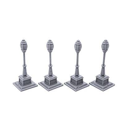 EnderToys Metro City Set, 3D Printed Tabletop RPG Scenery and Wargame Terrain for 40mm Miniatures