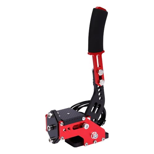 64 Bit PC USB Handbrake SIM, Upgraded Games Handbrake for Racing Games Logitech G25 G27 G29 G920 G923 Thrustmaster T500 T300, with Hall Sensor
