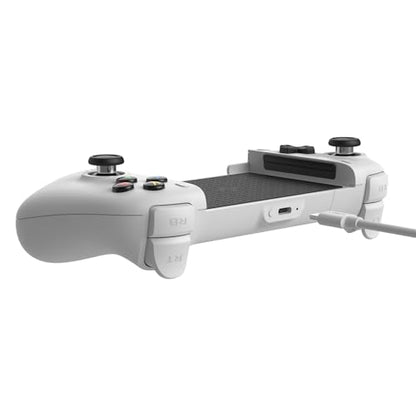8BitDo Ultimate Mobile Gaming Controller for Android devices, Bluetooth Mobile Game Controller with Hall Effect Joysticks and Hall Triggers (White) - color: White
