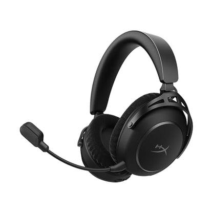 HyperX Cloud Alpha 2 – Wireless Gaming Headset with 53mm Dual-Chamber Drivers and up to 250 Hours Battery Life, RGB Base Station, Simultaneous 2.4GHz & Bluetooth - Black