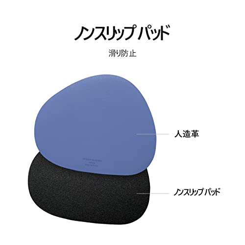 GREEDY FARMERS Mouse pad, Non-Slip Washable Waterproof Computer Mouse pad (Smurf Blue) - color: Smurf Blue