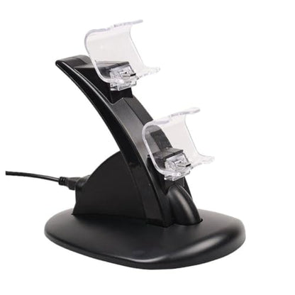 Controller Charger Charging Station Dual USB Charging Dock for Pro Slim Controllers with Led Indicator for Gamepad Storage