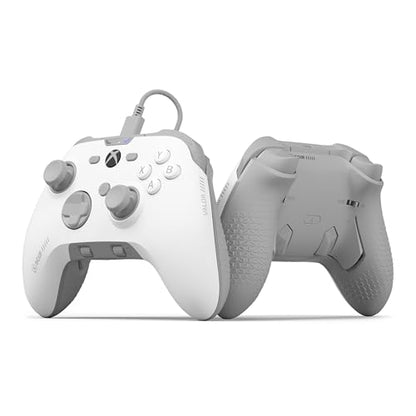 SCUF VALOR PRO Wired Performance Xbox Controller – Customizable Back Paddles, Instant Triggers, Hall Effect Thumbsticks, Audio Controls, Xbox Series X|S, Xbox One, Windows PC – White - color: White