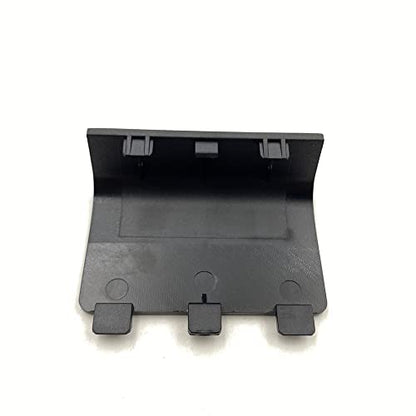Colorful Battery Back Cover for Xbox Series S X Controller Battery Door Lid Pack Shell Replacement (Black) - color: Black