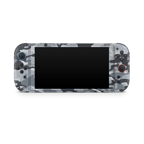 Gaming Skin Compatible with Nintendo Switch 2 Console Only - Gray Camouflage - Premium 3M Vinyl Protective Wrap Decal Cover - Easy to Apply | Crafted in The USA by MightySkins - color: Gray Camouflage, size: Switch 2 Console Skin Only, style: Matte Finish