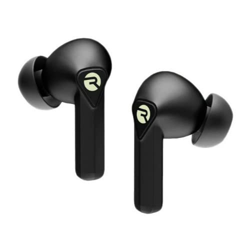Raycon The Gaming Bluetooth True Wireless Earbuds with Built in Mic, Low Latency, 31 Hours of Battery, Charging Case with Talk, Text, and Play, Bluetooth 5.0 (Carbon Black)