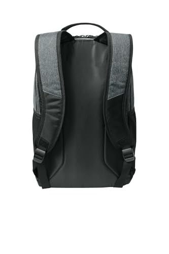 SPORT-TEK Unisex Rec Backpack | Laptop Bag for Women & Men, Gym Backpack with Padded Back & Ventilated Shoe Compartment - color: Heather Grey