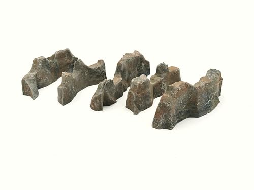Natural Barriers - Miniature Tabletop Wargaming Terrain (Painted) (Desert) - color: Desert