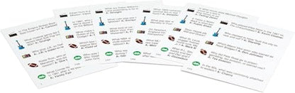 Outset Media - 80's 90's Trivia - Includes 220 Cards with Over 1200 Fun Questions and Answers - Ages 12+