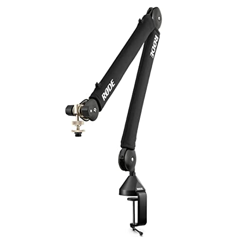 RØDE PSA1+ Professional Studio Arm with Spring Damping and Cable Management, Black - color: Black, style: PSA1+