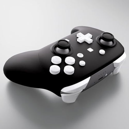 eXtremeRate DIY Replacement Full Set Buttons for Nintendo Switch 2 Pro Controller, Custom ABXY Dpad + - Home Capture Power L R ZR ZL Triggers Sync GL GR Buttons for Switch 2 Pro Controller - White - color: White