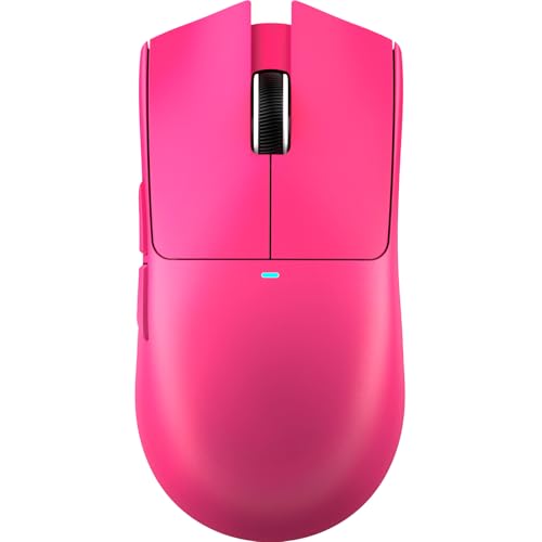 ATTACK SHARK X11SE Wireless Gaming Mouse, 59g Lightweight, Magenta | Bluetooth/2.4Ghz Wireless/Wired Connectivity, 22K DPI, PixArt PAW3311 Gaming Sensor, 1K Polling Gamer Mice for PC/Mac - color: Magenta