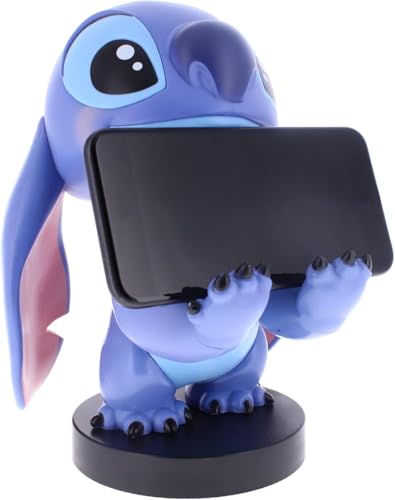 Exquisite Gaming Stitch Phone Holder & Cable Guys Controller Stand with USB Charging Cable