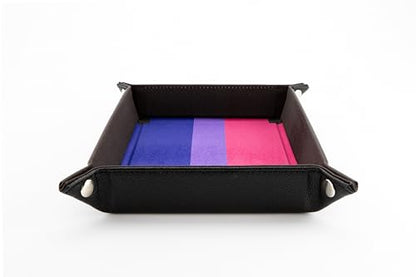 FanRoll Pride Dice Tray – Bisexual - color: Bisexual