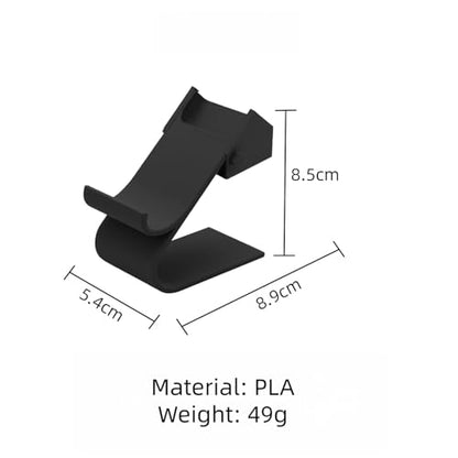 Wall-mounting & Desktop Storage Stand for Steam Controller 2 2026 Game Controller Display Stand and Storage Rack Lightweight Durable PLA Material (Gray) - color: Gray
