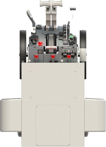 Professional 737 Throttle Quadrant for Flight Simulator – Motorized Autothrottle, Trim Wheels, Flaps & Speed Brake – 1:1 Home Cockpit Hardware Compatible with MSFS 2020/2024, X-Plane, Prepar3D (737NG) - size: 737NG
