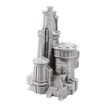 6mm Sci-Fi Cityscape Bundle 3 - Tabletop Terrain for Miniatures Games Such as Epic Battletech Adeptus Titanicus (Bundle 3) - size: Bundle 3 without Hexes