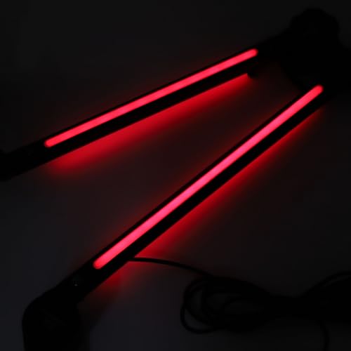 Estink Desk Microphone Stand, Adjustable Metal Boom Arm with RGB Lighting for Streaming and Gaming, Tool Setup with 360 Degree Rotation, Compatible with Most Microphones