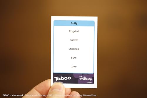 Taboo: Disney Edition Party Board Game | Family Guess Word Game | Officially Licensed Merchandise | Game for 2 Players or More | Perfect for Fans | Ages 10 and Up