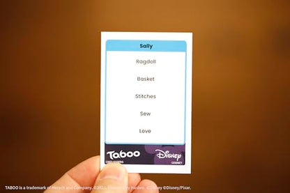 Taboo: Disney Edition Party Board Game | Family Guess Word Game | Officially Licensed Merchandise | Game for 2 Players or More | Perfect for Fans | Ages 10 and Up