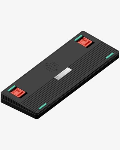 NuPhy Halo V2 IO Wireless Mechanical Keyboard with PBT Keycaps,Hot Swappable Custom Gaming Keyboard,Aluminum Alloy Frame,RGB Backlit,Gasket Structure,BT5.0/USB-C/2.4GHz Low Latency Office Keyboards - color: 96% Layout Black, size: Brown Max Switch