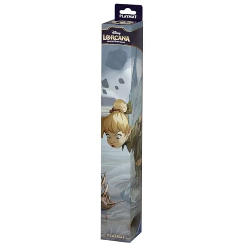 Ravensburger Disney Lorcana TCG Playmat Featuring Tinker Bell – Giant Fairy by Michael Cookie Niewiadomy | Protects Cards | Versatile Game, Desk, or Mouse Pad | Suitable for Ages 8+