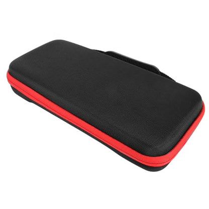 Estink Handheld Game Console Carrying Case EVA Nylon Shockproof Storage Bag 31 X 14 X 6cm for Ally 7 Inch 120Hz Gaming Handheld Travel Camping Daily Use (Red) - color: Red