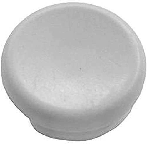 3D Analog Thumb Stick Grip Joystick Cap Cover Rocker Button Replacement for 3DS 3DSXL New 3DS New 3DS XL LL (White) - color: White