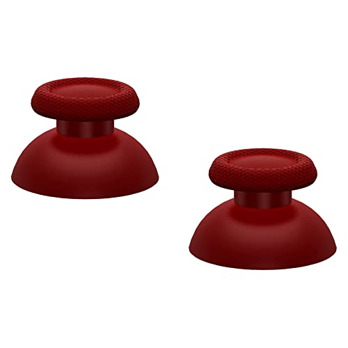 eXtremeRate Carmine Red Replacement Thumbsticks for PS5 Controller, Custom Analog Stick Joystick for PS4 Controller Universal - color: Carmine Red