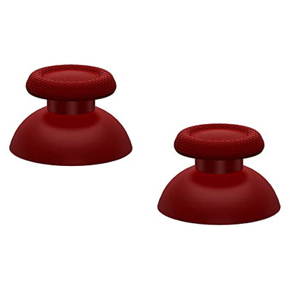 eXtremeRate Carmine Red Replacement Thumbsticks for PS5 Controller, Custom Analog Stick Joystick for PS4 Controller Universal - color: Carmine Red