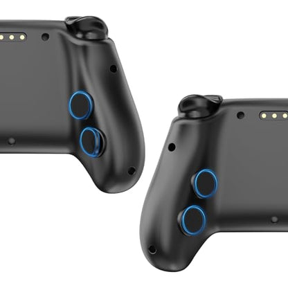EJGAME Accessory Kit for Steam Controller 2026,Touchpad Protector,Thumb Grip Caps,Silicone Back Button Enhancement Set