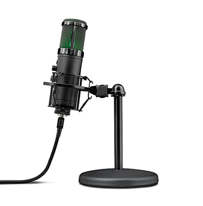 Trust Gaming GXT 256 Exxo USB Streaming Microphone for PC, Laptop and PS4, Black - style: GXT 256 Exxo