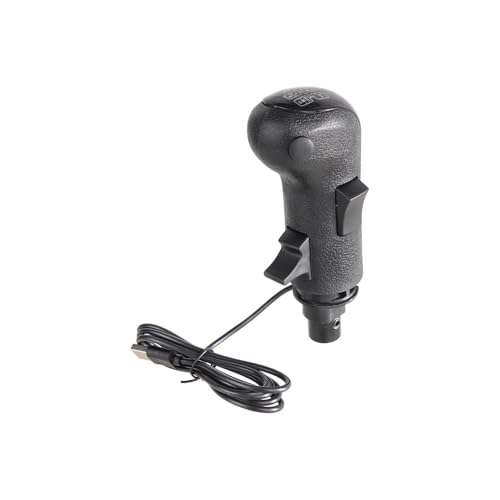 GOIPKO USB American Truck Simulator Shifter PC Sim Racing Shifter Compatible with Logitech G29 G27 G25 G920 G923 Thrustmaster TH8A Fanatec SQ, Gearshift Knob Fit for ATS & ETS2 Games