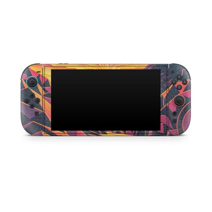 Glossy Glitter Gaming Skin Compatible with Nintendo Switch 2 Console Only - Surreal Journey - Premium 3M Vinyl Protective Wrap Decal Cover - Easy to Apply | Crafted in The USA by MightySkins - color: Surreal Journey, size: Switch 2 Console Skin Only, styl