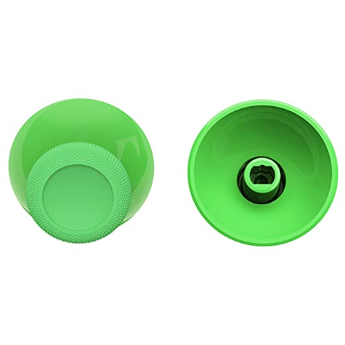 eXtremeRate Replacement Controller Joystick for Xbox One - 4 PCS Green & Blue Thumbsticks Analog Thumb Sticks for Xbox Series X/S, Xbox One S/X, Elite Controller with Repair Kit Screwdriver - color: Green & Blue