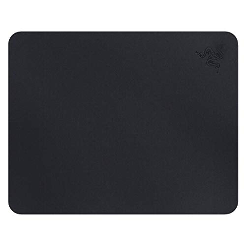 Razer Goliathus Speed Gaming Mousepad, Smooth Gaming Mat, Black, Small | Anti-Slip Rubber Base, Portable Cloth Design, Anti-Fraying Stitched Frame, Stealth - color: Stealth Black, size: Small